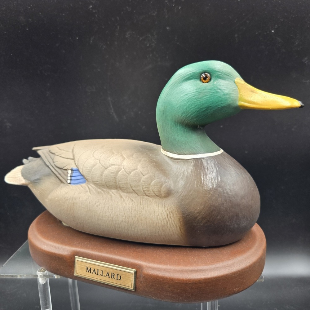 VTG Jim Beam MALLARD Duck‎ Decoy Decanter Rare 1st In Series Genuine Regal China